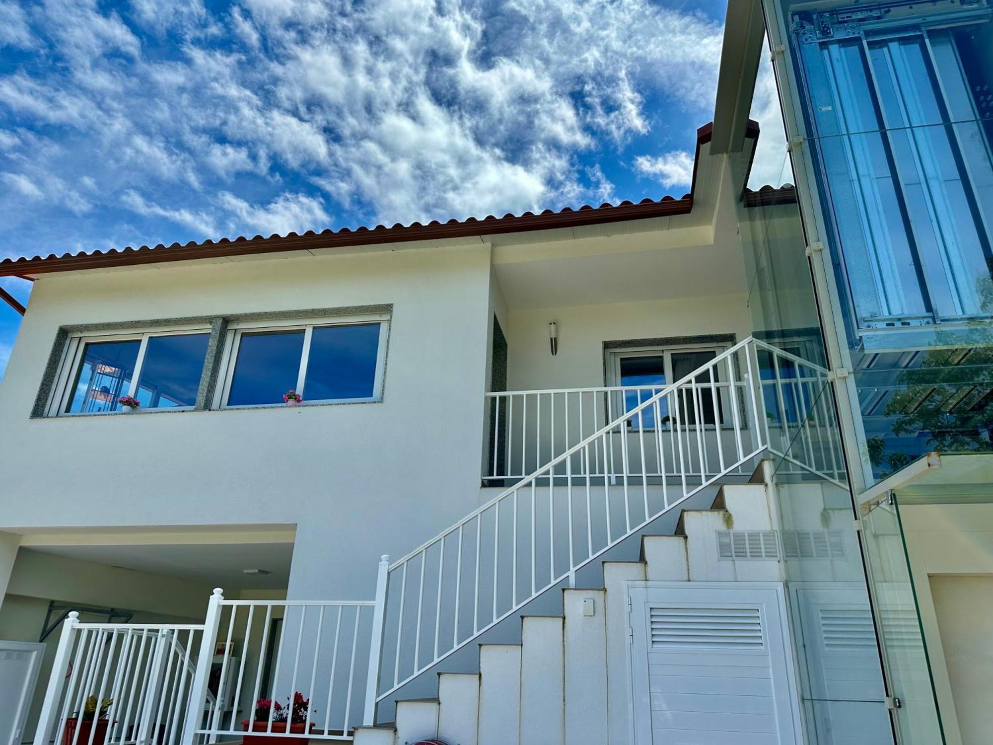 Casa La Oveja Negra, Con Piscina Padrenda Exterior foto